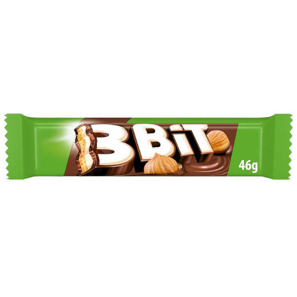 3BIT Chocolate Bar – Czech Biscuit & Hazelnut Classic | CzechBox.shop