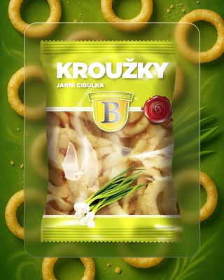 Light, crispy, and full of flavor ✨ Taste the freshness of spring onions in every crunchy bite - Kroužky Jarní Cibulka A...