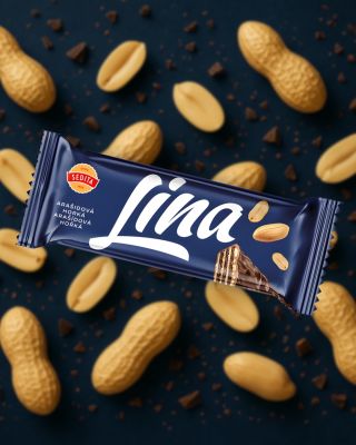 Dark. Nutty. Perfectly balanced. 🍫🥜 Sedita Lina Peanut & Dark Chocolate - the classic Slovak wafer that combines roasted...