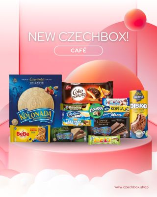 Coffee break, done right ☕ Meet the NEW CzechBox CAFÉ, a curated selection of Czech sweets and biscuits made to pair...