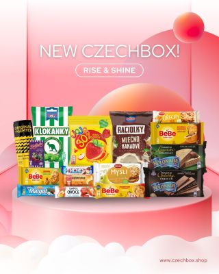 Start your day the Czech way ☀️ Meet the NEW CzechBox RISE & SHINE, a carefully curated mix of Czech snacks made to fuel...